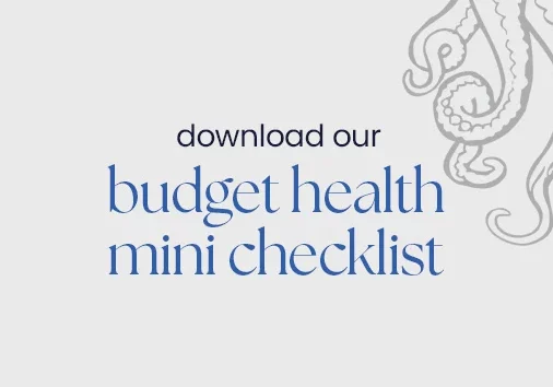 2025.0520 Budget Health Mini Checklist